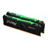 Bộ nhớ máy tính để bàn Kingston FURY Beast RGB 32GB (2x16GB) DDR5 bus 5600Mhz (KF556C40BBAK2-32)