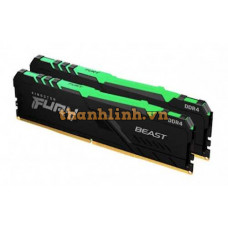 Bộ nhớ máy tính để bàn Kingston FURY Beast RGB 32GB (2x16GB) DDR5 bus 5600Mhz (KF556C40BBAK2-32)