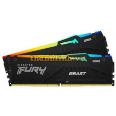 Bộ nhớ máy tính để bàn KINGSTON Fury Beast RGB 64GB 5600MHz (2 x 32GB) DDR5 5600MHz (KF556C40BBAK2-64)
