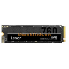 Ổ cứng SSD Lexar NM760 512G M.2 Nvme PCIe Gen4x4 (LNM760X512G-RNNNG)