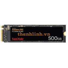 Ổ cứng gắn trong / SSD SanDisk Extreme PRO 500GB M.2 NVMe 3D (SDSSDXPM2-500G-G25)