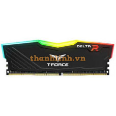 Bộ nhớ máy tính để bàn TEAM Delta Black RGB 16GB 3200 (1 x 16GB) DDR4 3200MHz (TF3D416G3200HC16F01)
