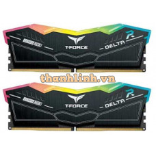 Bộ nhớ máy tính để bàn TEAM T-Force Delta Black RGB (2 x 16GB) DDR5 5200MHz (FF3D532G5200HC40CDC01)