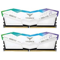 Bộ nhớ máy tính để bàn TEAM T-Force Delta White RGB 32GB (1 x 32GB) DDR4 3200MHz (TF4D432G3200HC16C01)