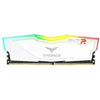 Bộ nhớ máy tính để bàn TEAM T-Force Delta White RGB 8GB (1 x 8GB) DDR4 3200MHz (TF4D48G3200HC16C01)