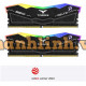 Bộ nhớ máy tính Ram PC TeamGroup T-Force Delta RGB 2x16GB DDR5 6000MHz Black/White
