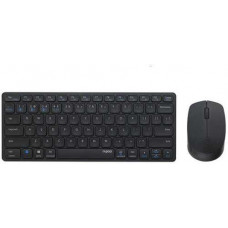 Bộ bàn phím chuột không dây Rapoo 9050M (Bluetooth/Wireless/ Pin sạc/ Đen)