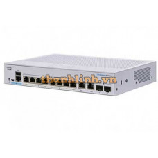 Thiết bị chuyển mạch CBS350 Managed 8-port SFP, Ext PS, 2x1G Combo CBS350-8S-E-2G-EU