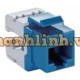 Ổ cắm mạng Rosenberger, UTP, CAT.6, T568A/T568B, RJ45, màu trắng ngà, 180° CP31-131-24-S