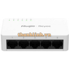 Bộ chia mạng 5-Port 10/100 Mbps Desktop Plastic Switch Ruijie RG-ES05F