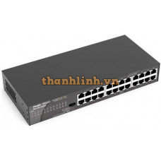 Thiết bị chuyển mạch 24-Port 100/1000 Mbps Desktop Switch Ruijie RG-ES124GD