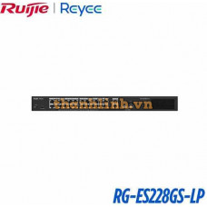 Switch PoE Managed Ruijie RG-ES228GS-LP 24 Port PoE+