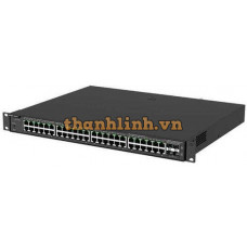 Thiết bị chuyển mạch POE 48x1000Base-T RJ45 , 4x1GE SFP ports, AC power , 370 W PoE Ruijie RG-NBS3100-48GT4SFP-P