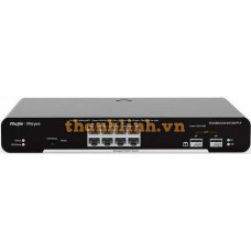 Bộ chia mạng 8-Port Gigabit L2 Managed POE Switch, 8 Gigabit RJ45 POE/POE+ Ports, 2 SFP Slots,125W PoE Ruijie RG-NBS3100-8GT2SFP-P-V2