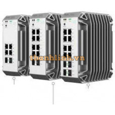 Bộ chia mạng công nghiệp 4-Port RJ45 Gigabit PoE/PoE+, 2-Port SFP, 120W PoE Ruijie RG-NIS3100-4GT2SFP-HP