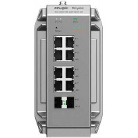 Bộ chia mạng công nghiệp 8-Port RJ45 Gigabit PoE/PoE+, 2-Port SFP, 240W PoE Power budget Ruijie RG-NIS3100-8GT2SFP-HP