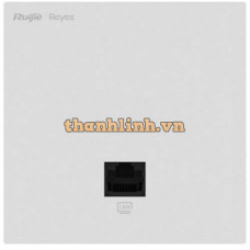 Bộ phát Wifi AX3000 Wi-Fi 6 dual-band Gigabit in-wall AP Ruijie RG-RAP1261