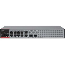 Thiết bị chuyển mạch 8 x GE PoE+ Ports, 2 x 2.5GE SFP Ports, 125 W Ruijie RG-S2915-10GT2MS-P-L