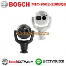 Camera IP PTZ thermal VGA-50mm 2MP 30x 9Hz, black Bosch MIC-9502-Z30BVS