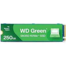 Ổ cứng SSD GREEN 250GB /SN350 NVME /M.2 -2280/PCIe Gen3x4, 8 Gb/s / Read up to 2400MB/s - Write up to 1500MB/s - Up to 250K/170K IOPS WDS250G2G0C