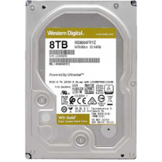 Ổ cứng gắn trong/ HDD Desktop Western Digital Gold 8TB 3.5" Sata 3 (WD8004FRYZ)