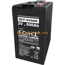 Ắc quy ECOTEK, ECT-2V600, 2V600AH