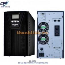 Bộ lưu điện UPS Off/ Line interactive 3000VA, Ắc quy trong Hyundai HD-3000