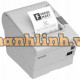 Máy in hóa đơn EPSON TM-T88VI (USB + LAN + RS232, Trắng, Font VN)