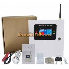 Bộ báo động chống trộm-báo cháy qua Wifi + Sim SmartZ GW89