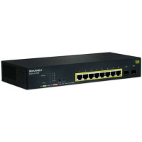 Bộ chia mạng POE 8-Ports Gigabit 802.3at Managed PoE Switch + 2*1000Base-T SFP ports ( 75Watts ) Soarnex EG210-10-75W