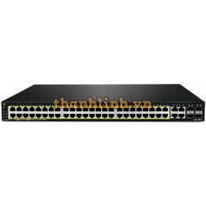 Bộ chia mạng POE 48-Ports Gigabit 802.3at PoE + 4*Combo 1000Base-T RJ-45/SFP ports ( 370Watts ) Soarnex EG210-52-370W