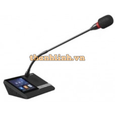 Micro thành viên có dây, Màn hình cảm ứng màu 4 inch, có loa, cần micro dạng cổ ngỗng SPON LCM-6013DVW-L