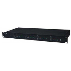 Multi-Channel Ip Audio Adapter 4 Rj45 Ports、4 Line In Ports，4 Line Out Ports, 4 Relay Input、4 Relay Output Spon NBS-2401