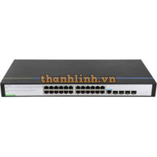 Bộ chia mạng 24 cổng 10/100/1000Base-T và 4 cổng GE SFP Sundray HS2300-28S-LI-24T