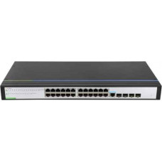 Bộ chia mạng 24 cổng 10/100/1000Base-T và 4 cổng GE SFP Sundray HS2300-28S-PWR-LI-24T