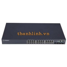 Thiết bị chuyển mạch Sundray X-LINK Management POE 24 cổng POE x 1000Base-T - 4*SFP+ Cổng + 1* Cổng điều khiển XS3200-28X-PWR-LI