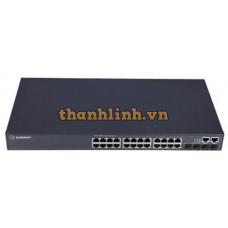 Thiết bị chuyển mạch 24 Gigabit SFP optical ports; 4 Gigabit Combo ports; 4 10G SFP+ Sundray XS3200-28X-SI-24S