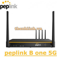 Router Wifi Peplink B One 5G cân bằng tải 2 Wan Chịu tải 150 User