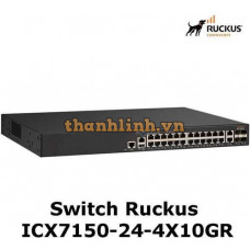Switch Ruckus ICX7150-24-4X10GR | 25 RJ45 1GB | 4 SFP+ 10GB