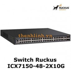Switch Ruckus ICX7150-48-2X10G | 48 RJ45 1GB| 2 SFP+ 10GB