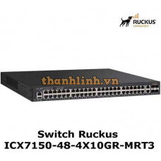 Switch Ruckus ICX7150-48-4X10GR-RMT3 | 48 RJ45 1GB| 4SFP+ 10GB