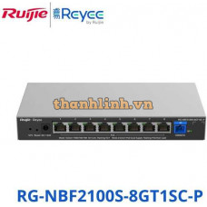 Switch Managed Layer 2 Ruijie Reyee RG-NBF2100S-8GT1SC-P