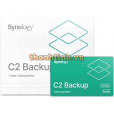 Gói license Synology C2-BACKUP500G-1Y-APAC-VIRTUAL