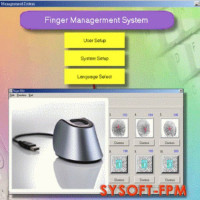 Phần mềm quản lý vân tay sử dụng với SYW95A Syris model SYSOFT-FPM