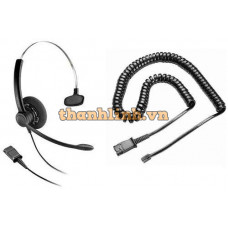 Tai nghe chuyên dụng Headset Plantronics Practica SP11-QD Avaya (88661-11/88471-01)