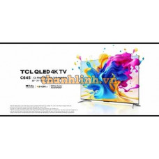 Google Tivi QLED TCL 4K 75 inch 75C645