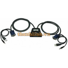 Bộ chia sẻ bàn phím chuột màn hình KVM Intellinet 524599