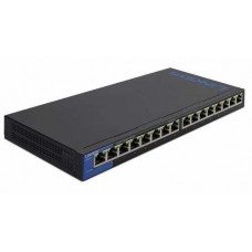 Bộ chia mạng Unmanaged Gigabit 16-port switch with 8 PoE+ ports Linksys LGS116P-AP