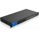 Bộ chia mạng Unmanaged Gigabit 24-port switch with 12 PoE+ ports Linksys LGS124P-AP