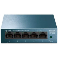 Bộ chia mạng TP Link LiteWave 5-Port Gigabit Desktop Switch, Desktop Steel Case LS105G